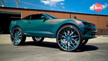 2016 Chevy Camaro Convertible on 32-inch Forgiato Blocco wheels
