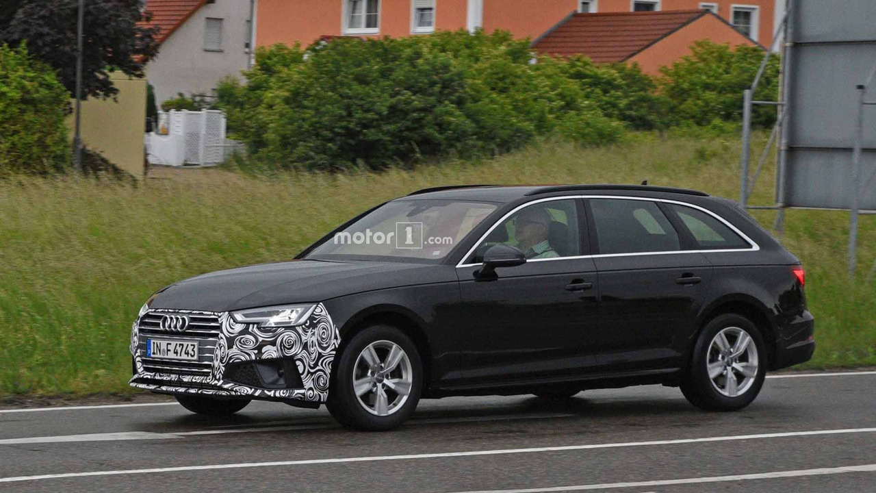 Audi A4 Refresh Spy Photos