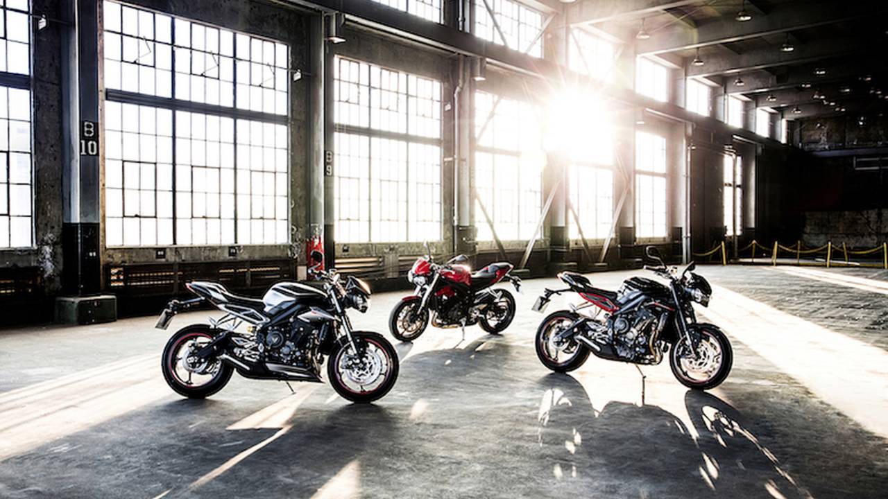 Triumph Unveils All-New 765cc Street Triple Range