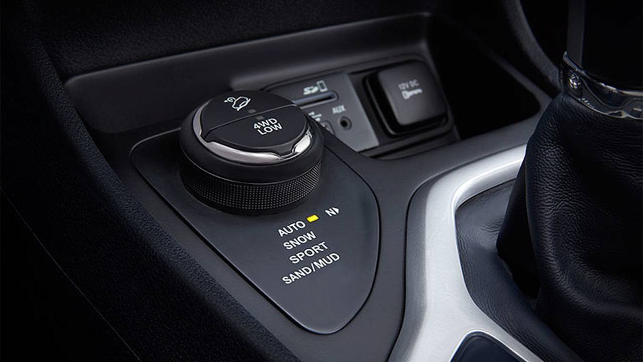 2014 Jeep Cherokee mode dial
