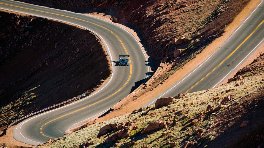 VW I.D. R Pikes Peak Test