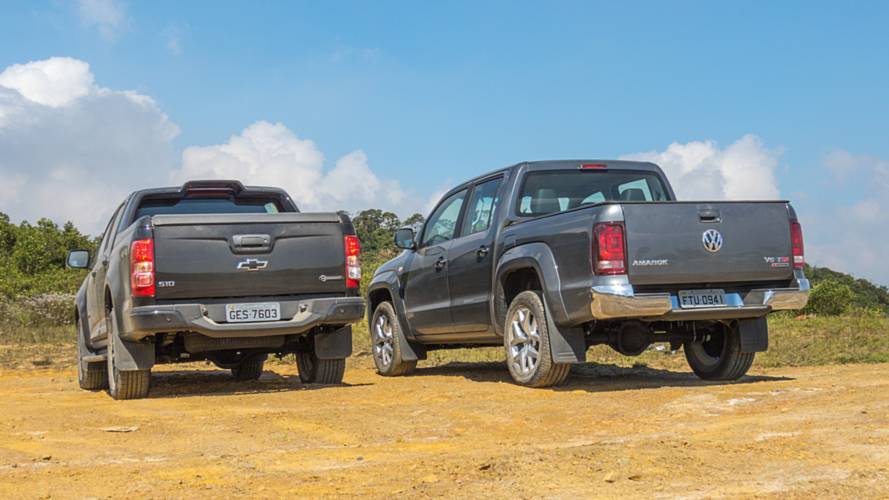 VW Amarok V6 x GM S10 2.8