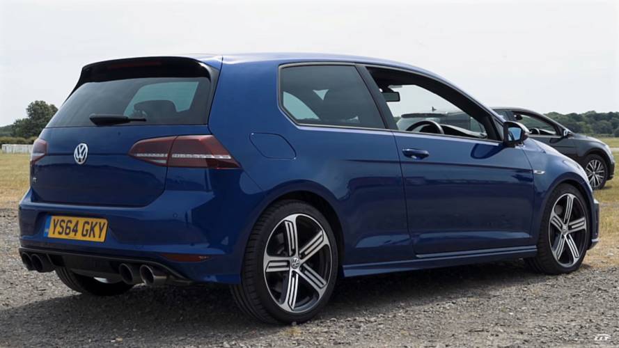 600-HP VW Golf R vs Audi RS6 Avant