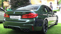 BMW Individual Tarafından Hazırlanan Koyu Yeşil BMW M5 F90