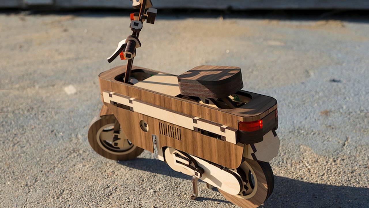 The Lasercompo takes the original Honda's quirkiness to a new level