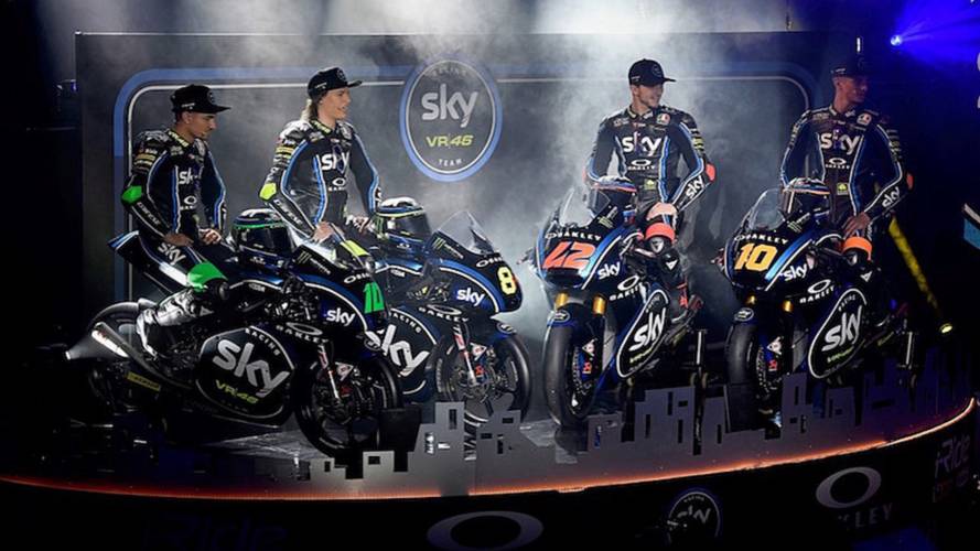 Dainese and AGV Partner with Sky Racing Team VR46 for 2018