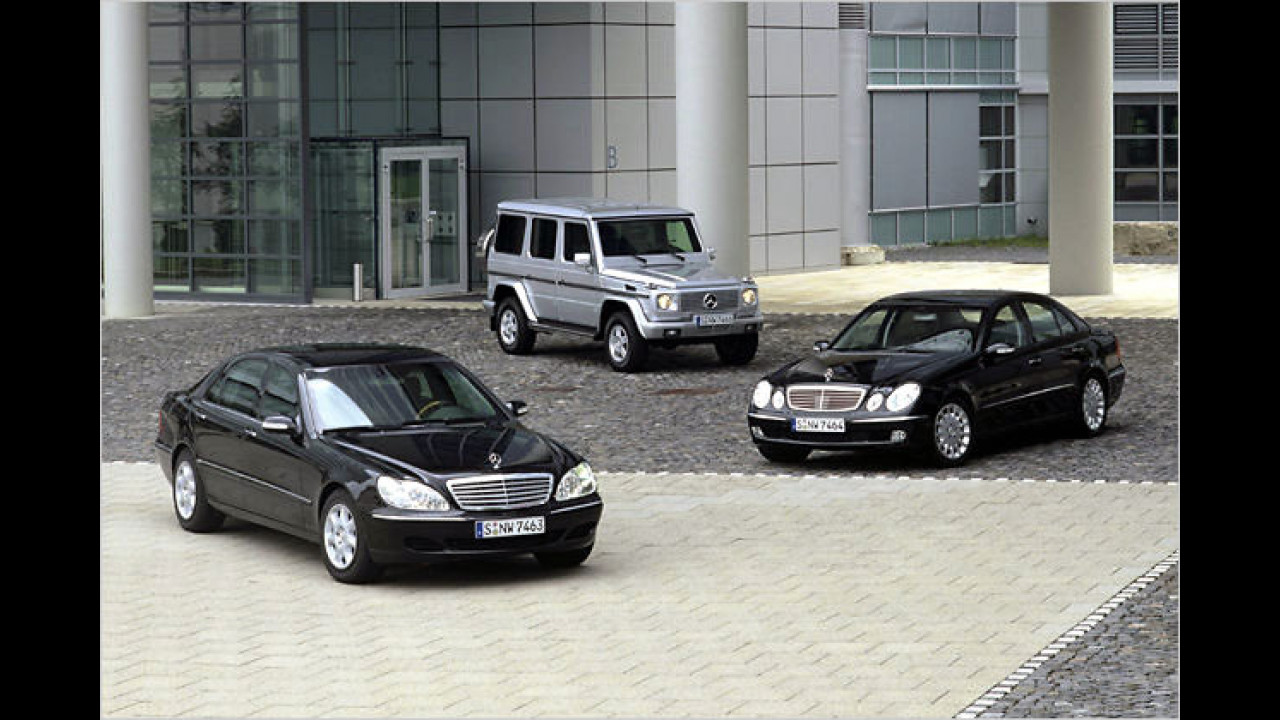 Mercedes-Benz Guard-Modelle