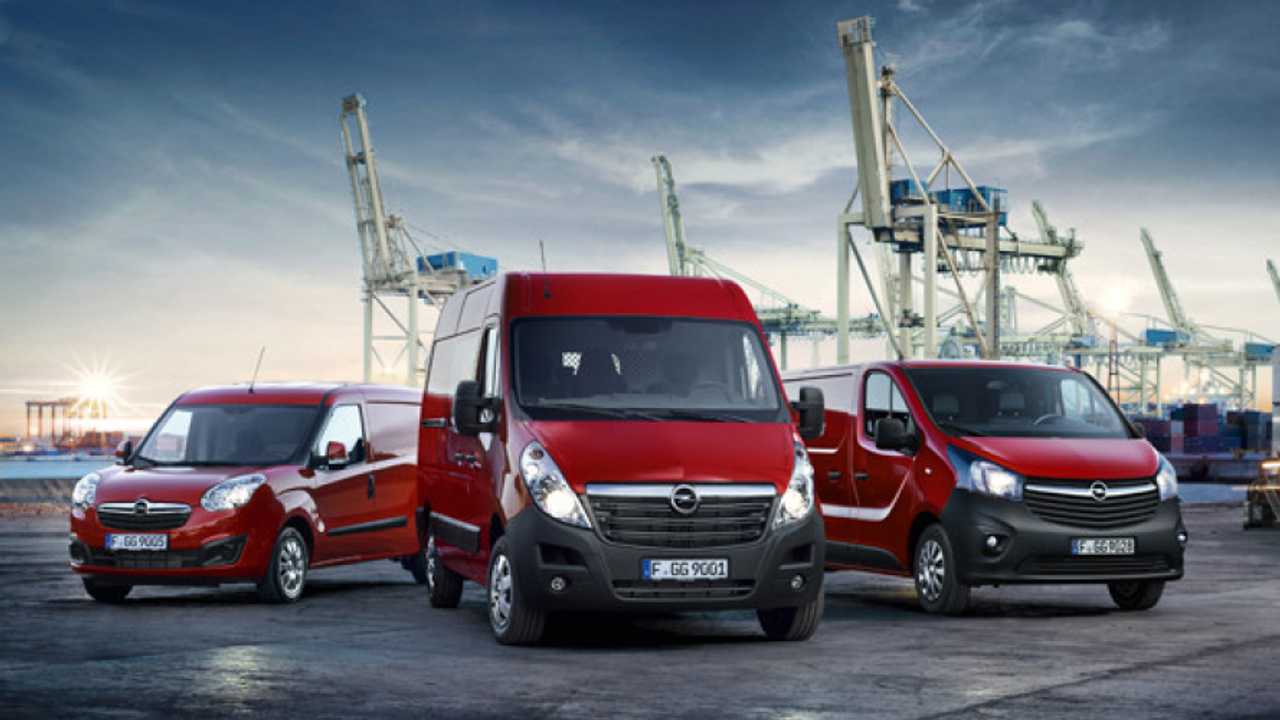 Opel rinnova la sua gamma commerciali