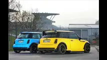 Blaugelbe Mini-Twins