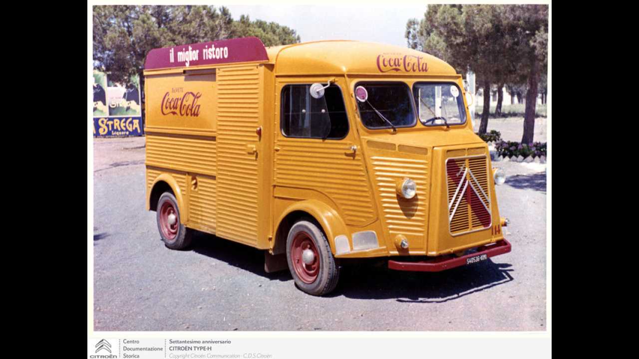 Citroen Type H compie settant'anni