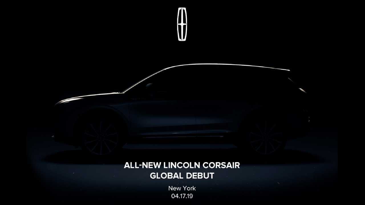 2020 Lincoln Corsair teaser image