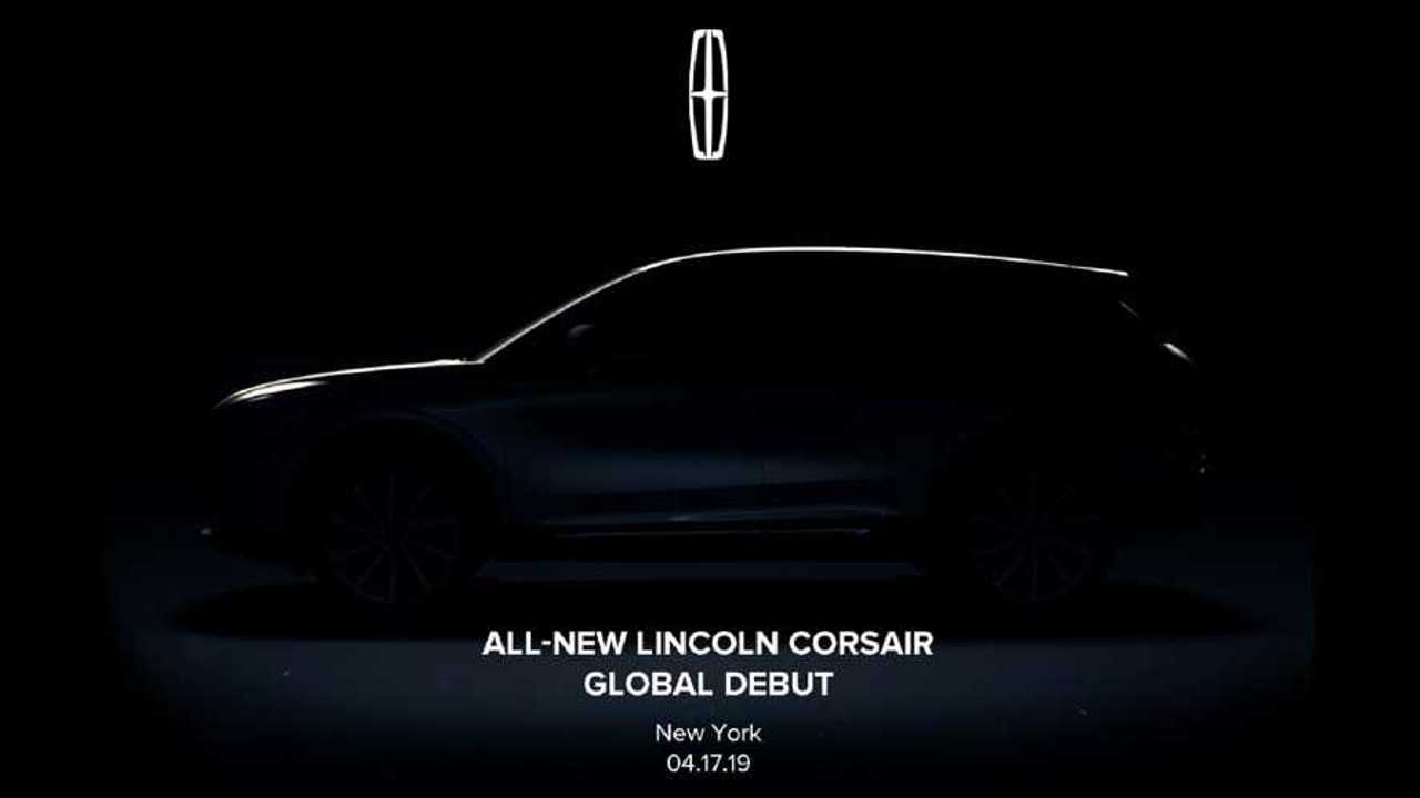 2020 Lincoln Corsair teaser image
