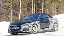 Audi A5 Convertible facelift first spy photo