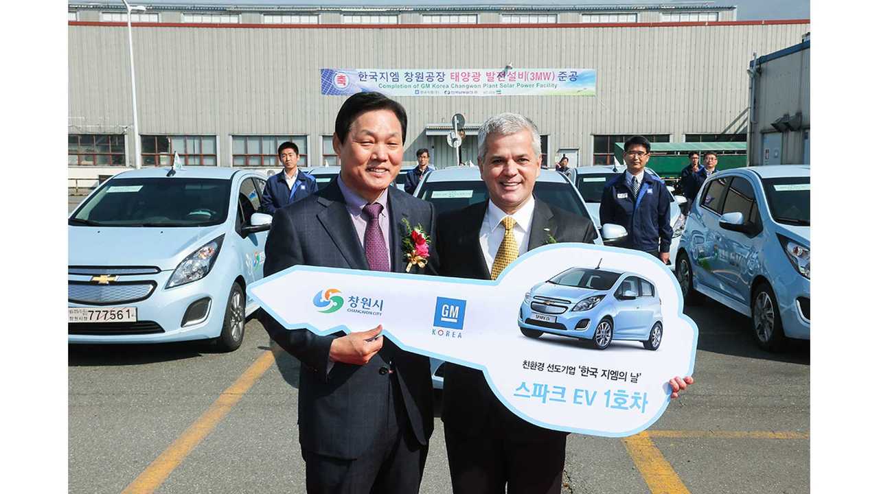 Sales of Chevy Spark EV Now Officially Underway in South Korea