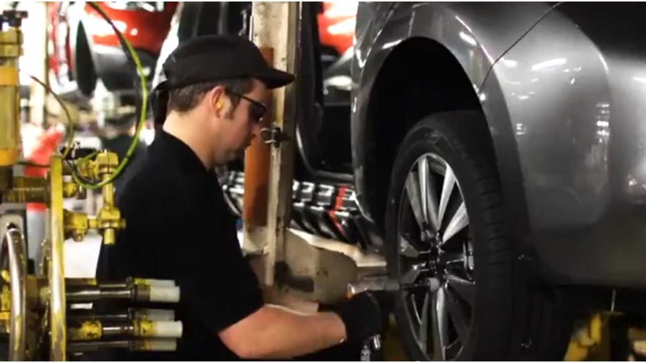 Nissan LEAF Assembly Sunderland, UK