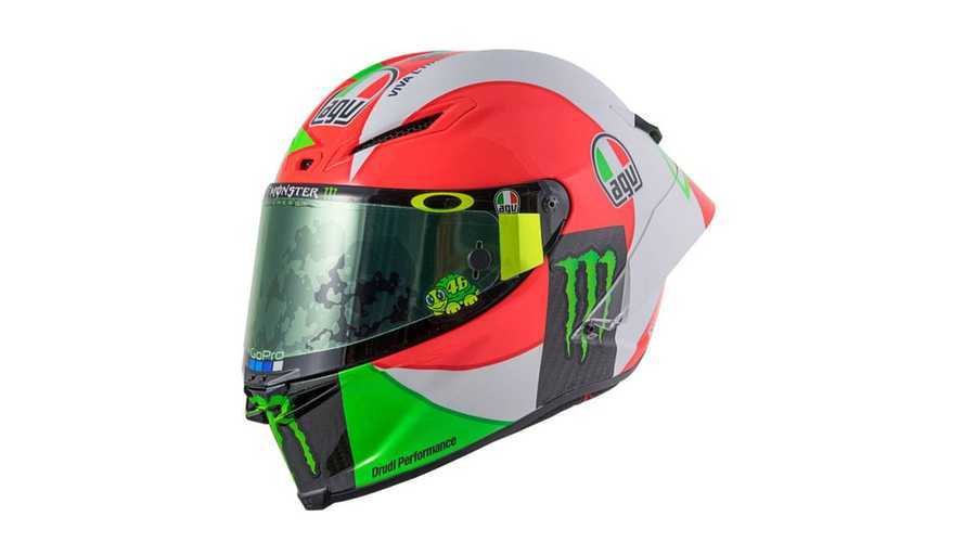 Rossi Repping Italian Pride with New Sun and Moon Design