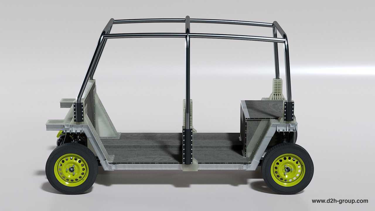 D2H electric Tuk-Tuk concept