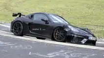 Porsche Cayman GT4 RS Casus Fotoğraflar
