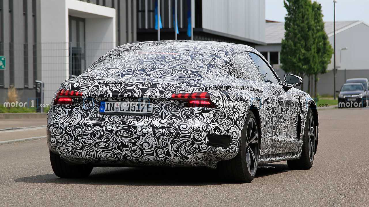 Photo espion Audi e-tron GT