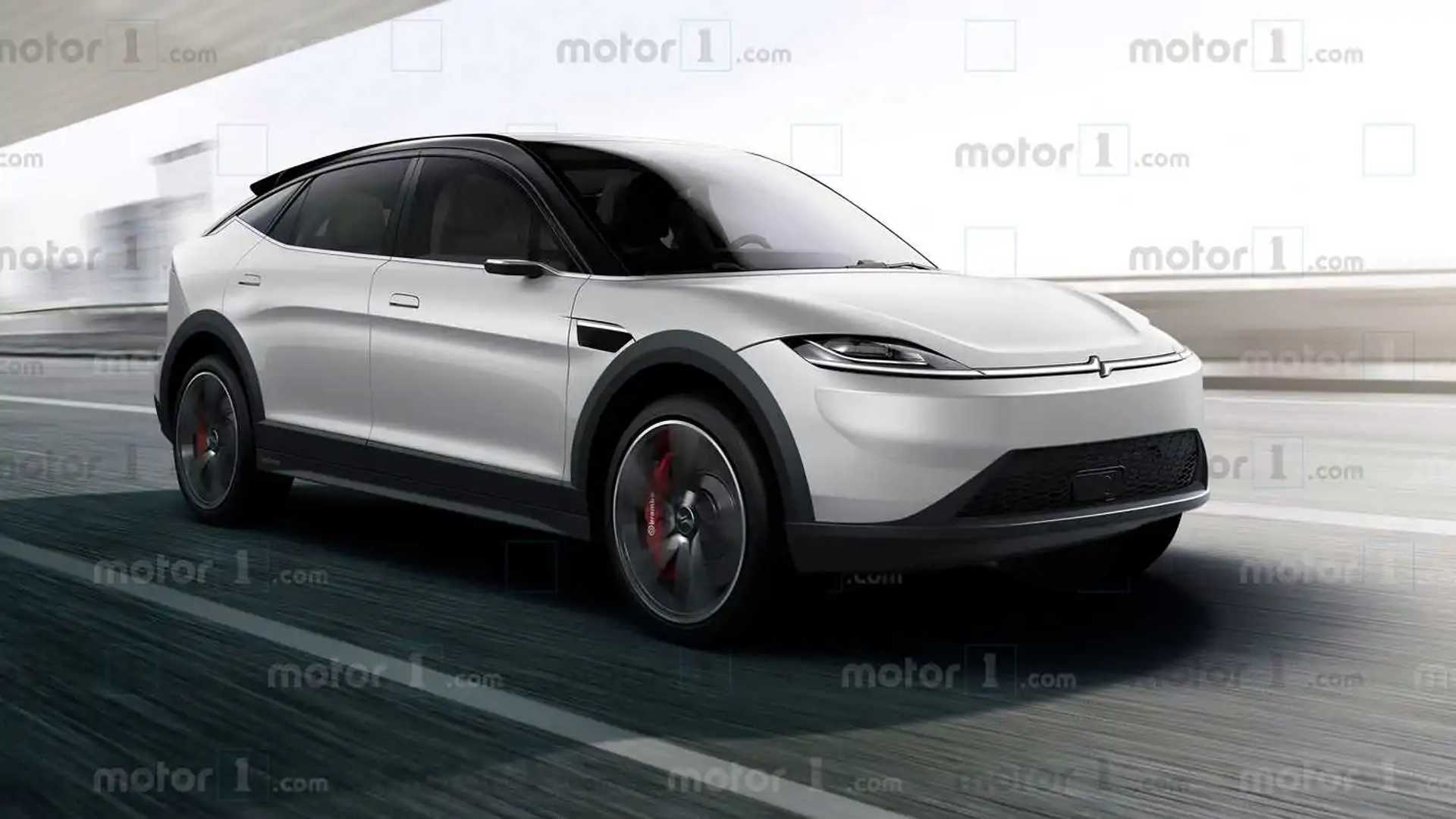 Sony Vision-S Crossover Renderings