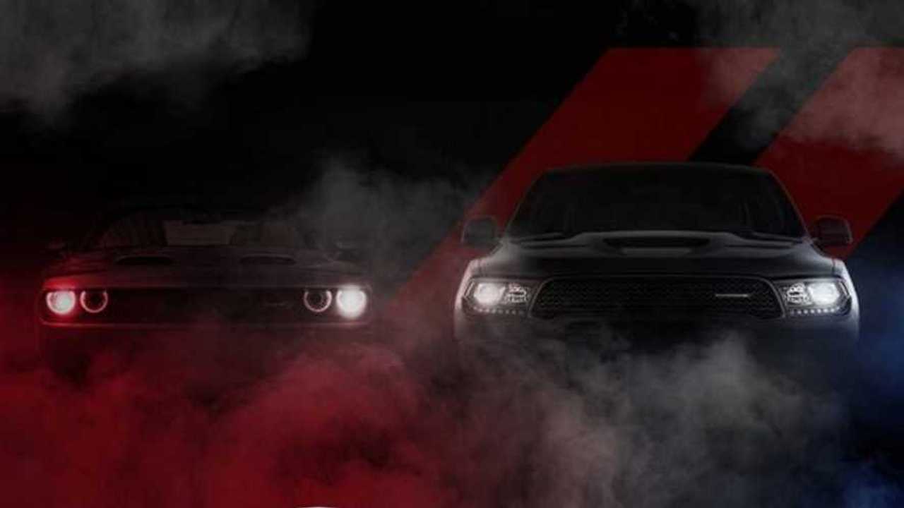 Dodge 2021 model lineup teaser