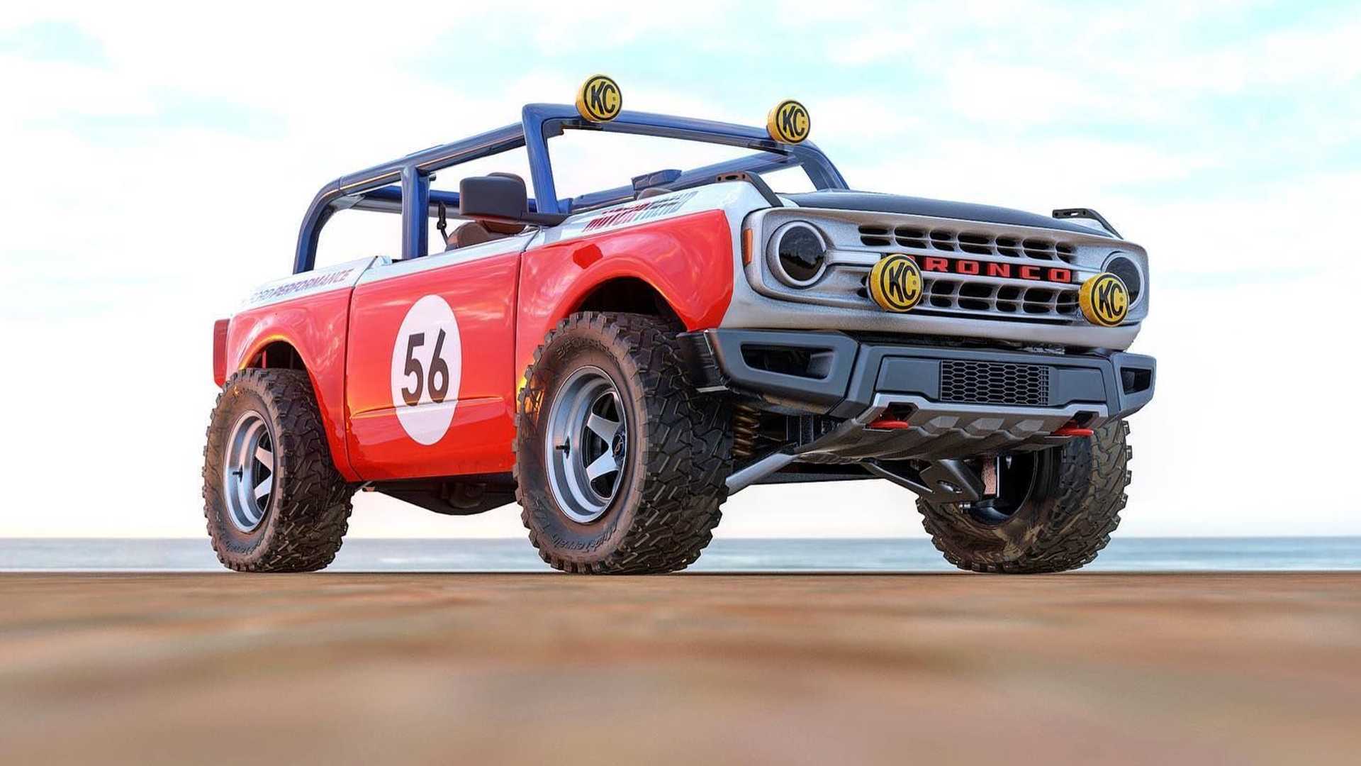 21 Ford Bronco Rendered Looking Like Rod Hall S Classic Baja Racer 21 Ford Bronco Rendered Looking Like Rod Hall S Classic Baja Racer