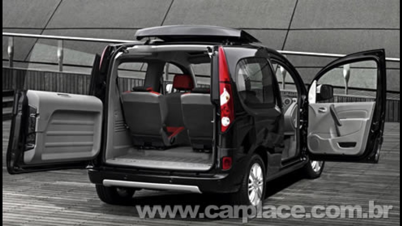 Novo Renault Kangoo Compact be bop - Versão tem abertura traseira do teto