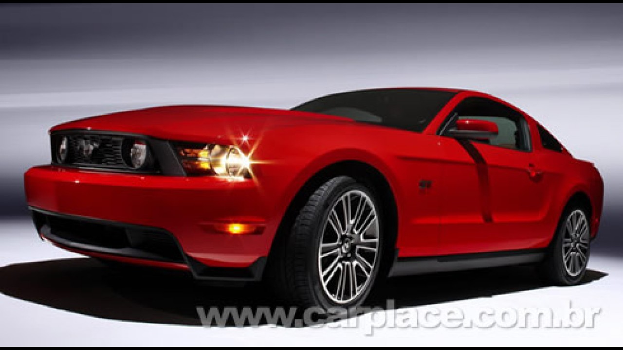 Ford apresenta o novo Mustang GT 2010 - Potência do V8 sobe para 319 cavalos