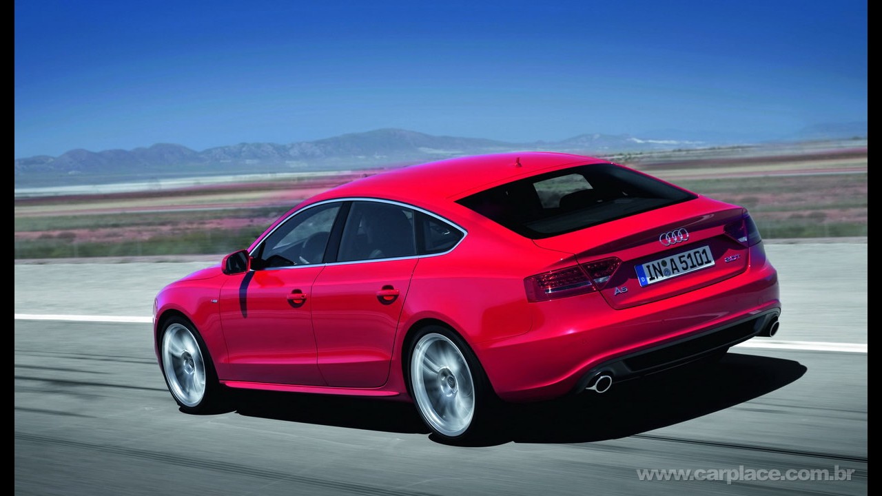Novo Audi A5 Sportback 2010 é revelado - Veja detalhes em galeria de fotos em alta resolução
