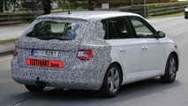 Skoda Fabia Combi facelift spy photo