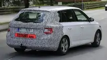 Skoda Fabia Combi facelift spy photo
