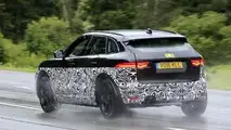 Jaguar E-Pace test mule spy photo