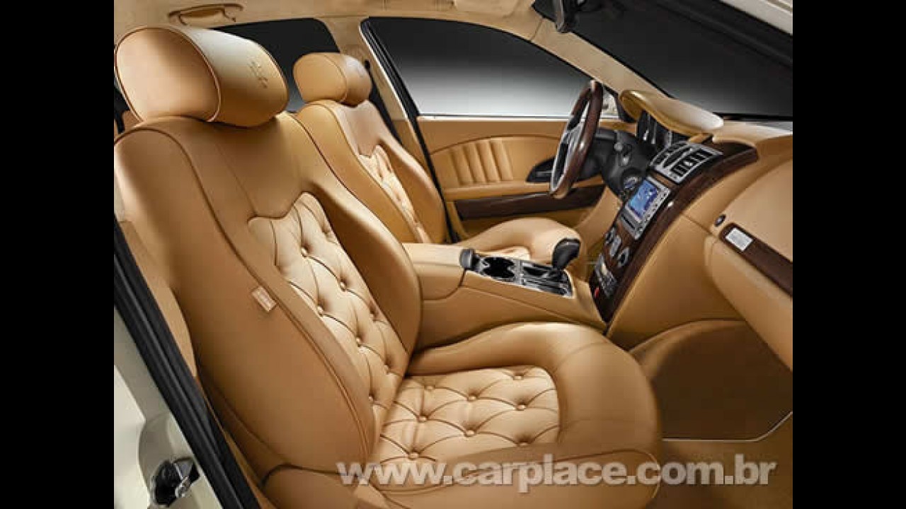 Salão de Detroit 2008: Maserati Quattroporte Collezione Cento