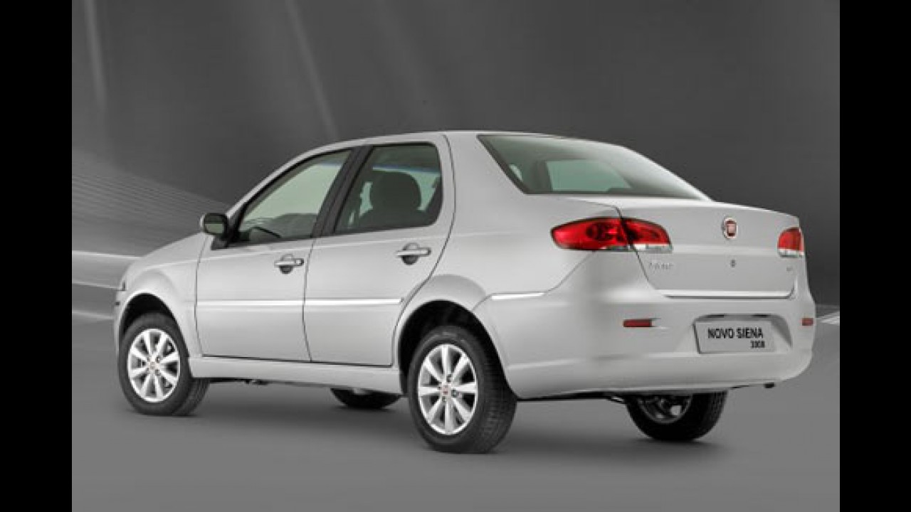 Fiat apresenta o novo Siena 2008 com preço a partir de R$ 33660