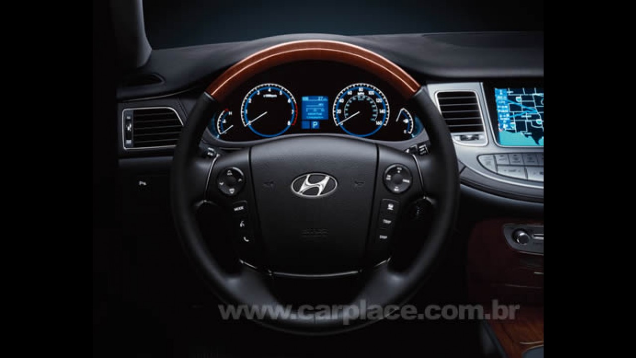 Salão de Detroit 2008: Hyundai apresenta sedan de luxo Genesis