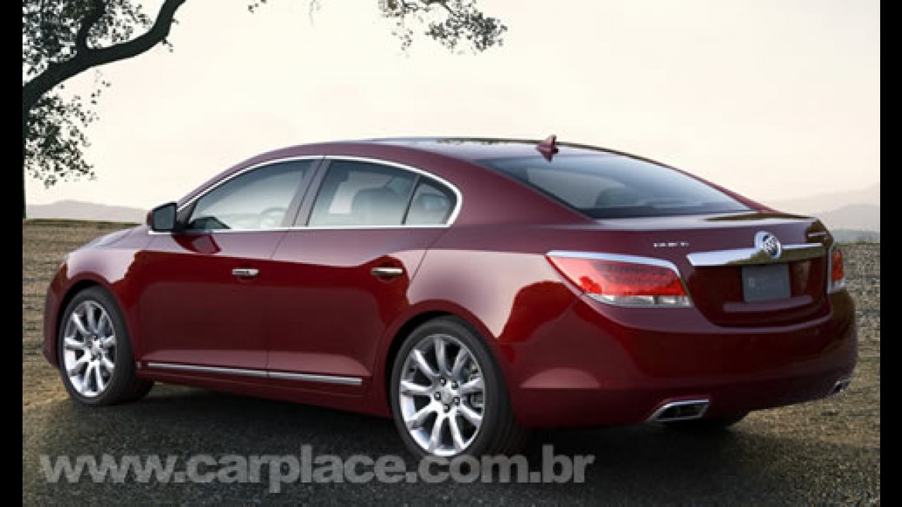 Salão de Detroit: Buick LaCrosse 2010 é a versão norte-americana do Insignia