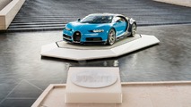 Bugatti Chiron at the Foundation Louis Vuitton
