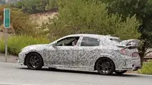 Spyshot de la Honda Civic Type R 2018