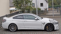 BMW M4 facelift spy photo