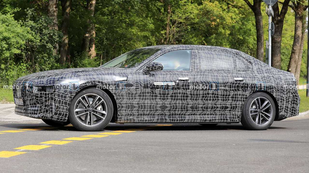BMW i7, fotos espía