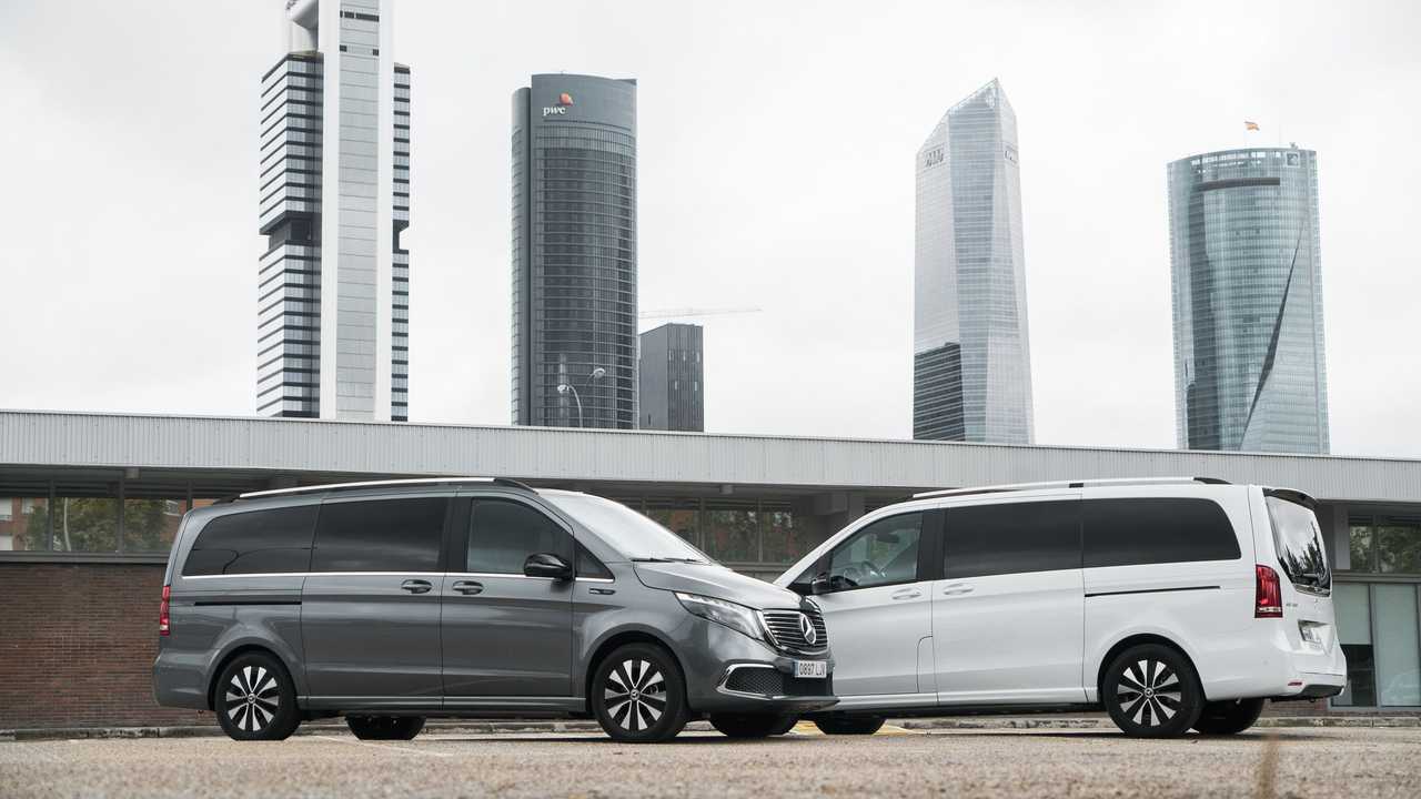 Mercedes-Benz EQV, prueba