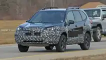 2022 Subaru Forester Front Spy Photo