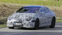 2022 Mercedes EQS spy photo