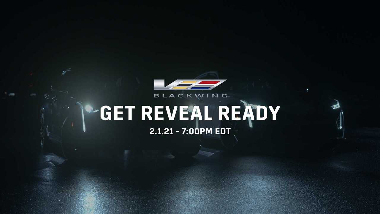 Cadillac V Series Blackwing Reveal Teaser