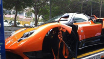Pagani Zonda F crash in Hong Kong, 640, 26.01.2012
