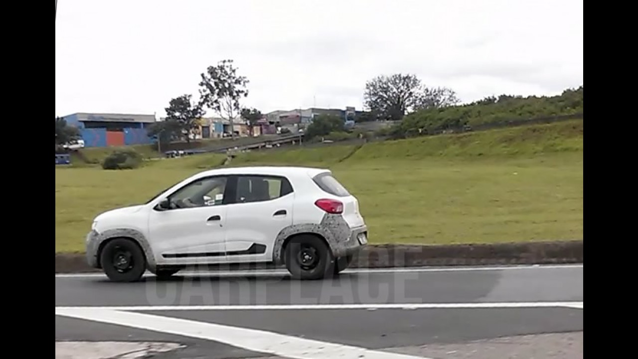 Flagra! Renault já testa Kwid no Brasil quase sem camuflagem