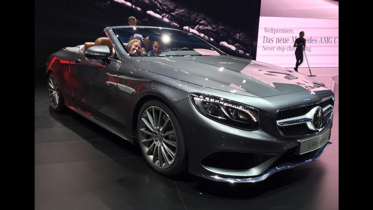 Frankfurt: sofisticado e esportivo, Mercedes Classe S Cabriolet chega em 2016