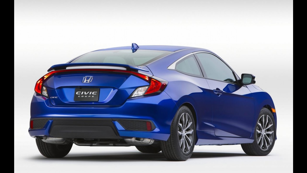 Honda mostra novo Civic Coupé e confirma Si, Type-R e versão 5 portas