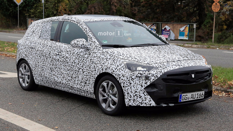 Opel Corsa Spy Photos