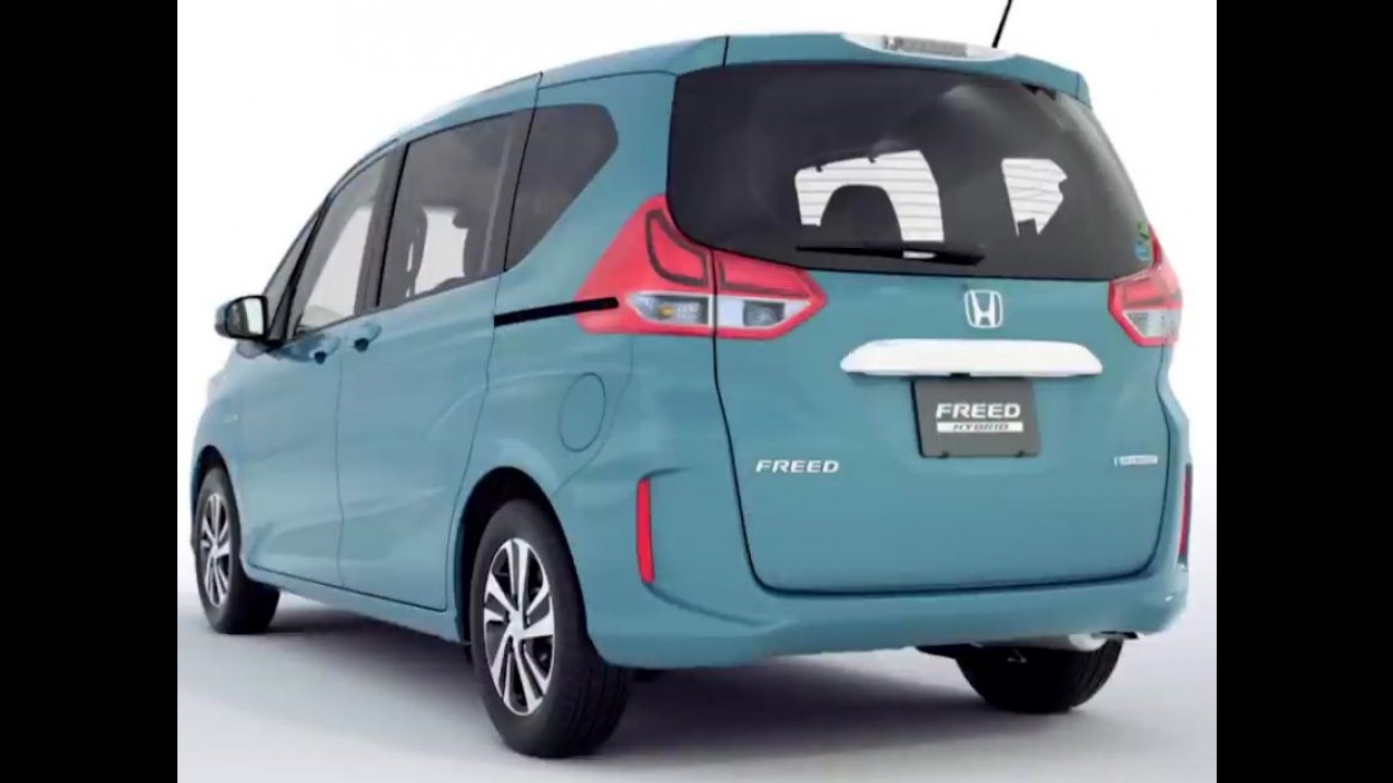 Esta é a nova Honda Freed, minivan baseada no Fit - veja fotos